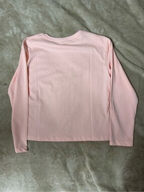 Amazon Essentials Light Pink Long Sleeve Tee - Girls